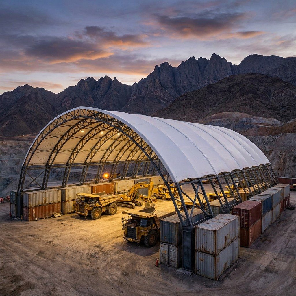 Mining equipment shelter