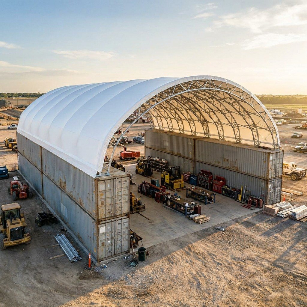 Construction site workshop