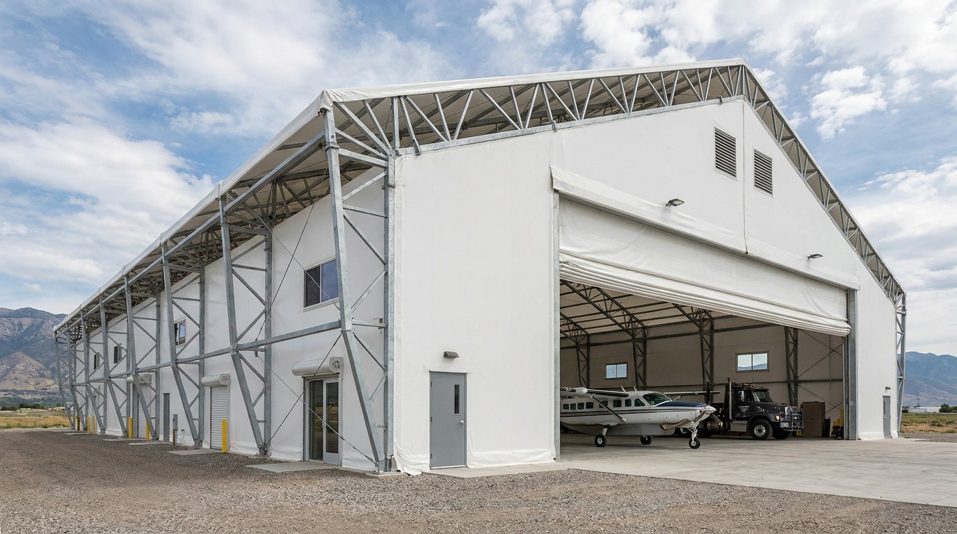 Industrial door installation