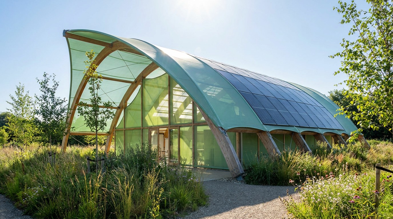 Eco-friendly Fabric Building